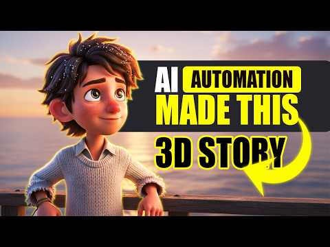 Turn Stories into Animation with Whisk & Flow 🔥 AI Video Generator Workflow