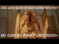 THE LAST OF US PART I (PS5 4K) GROUNDED+ (NO GUN! NO AMMO) JOEL GAVE BLOATER BEATDOWN WITH HIS FIST!