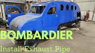 HOW TO INSTALL EXHAUST PIPE | BOMBARDIER