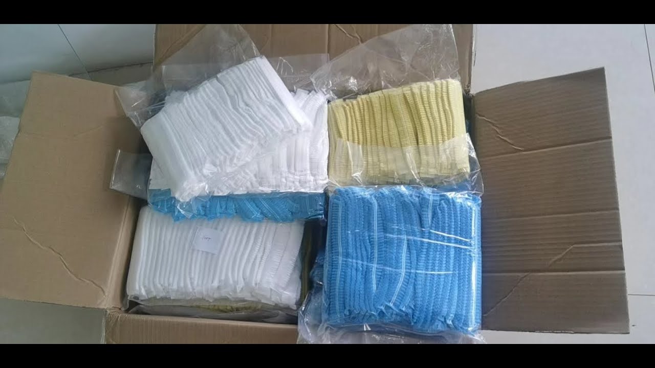 Fully Automatic Bouffant Cap Making and Packing Machine