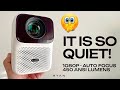 XIAOMI WANBO T4 Projector REVIEW - ANDROID - 1080P - IS THIS THE QUIETEST PROJECTOR I TESTED? (2023)