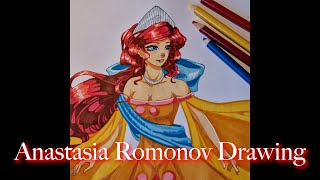 Drawing Anastasia Romanov...but In My Style