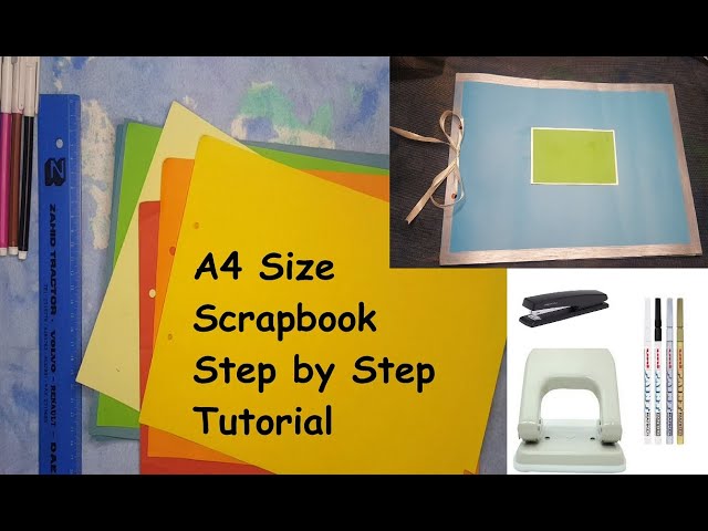 How to make a scrapbook in 4 simple steps