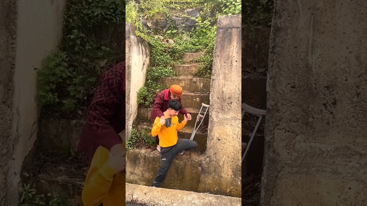 What He Did for This Old Lady Will Melt Your Heart! 🥹❤️ #shorts #shortsfeed