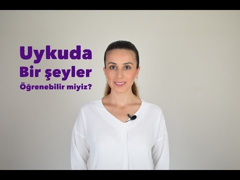 Uykuda bir şeyler öğrenebilir miyiz ?