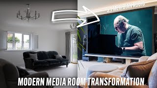Media Room Transformation - 2022 Meridian Dolby Atmos