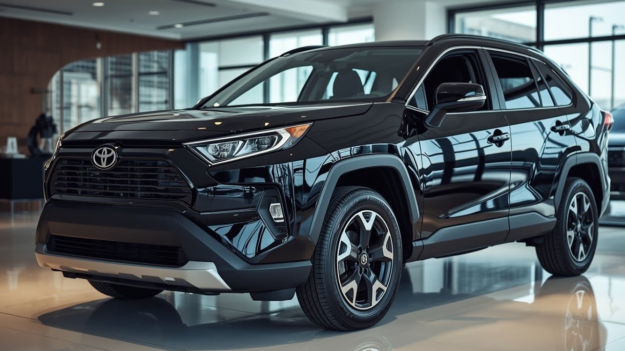 Toyota RAV4 Siyah Zarafet | Premium Showroom Tasarımı ve Güçlü SUV Duruşu 2026