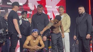 Shakur Stevenson Presses Teofimo Lopez Gets Tired Of Antics Final Faceoff Ahead Of 140 Clash