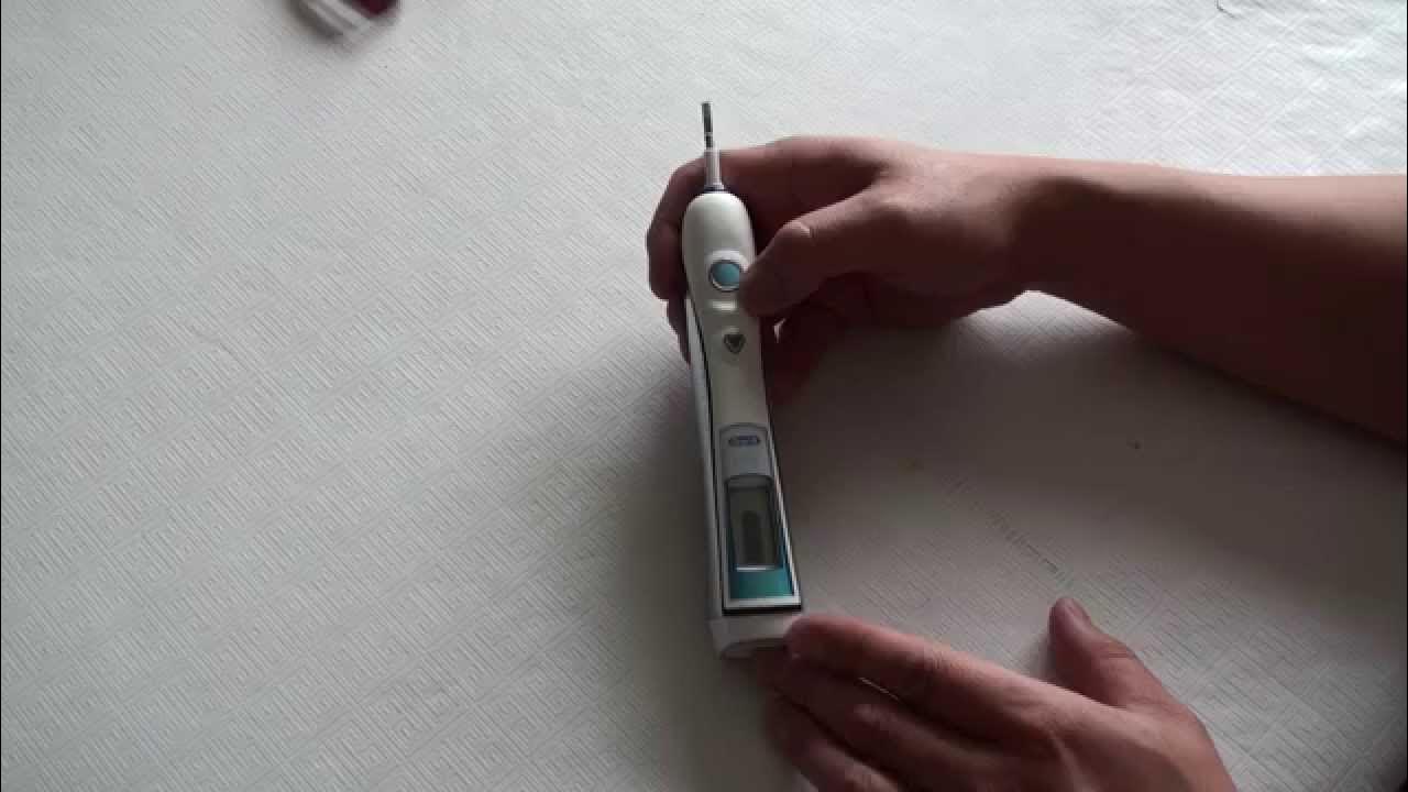 Как разобрать электрическую щетку braun