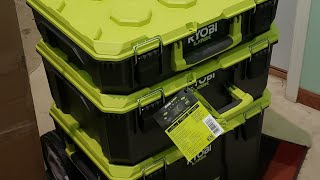 Unboxing and Review of Ryobi LINK Modular Tool Boxes.