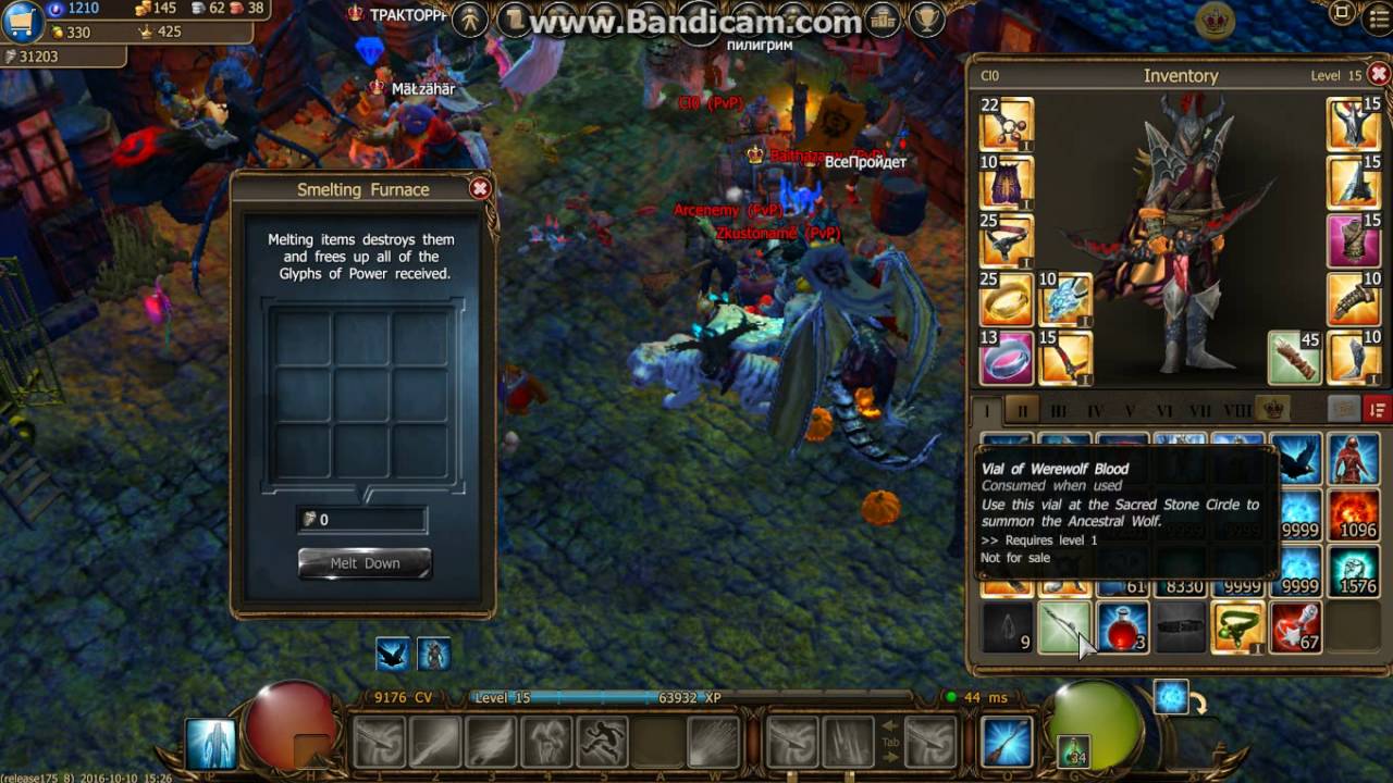 Drakensang Online-  Cl0 15 lvl Legend