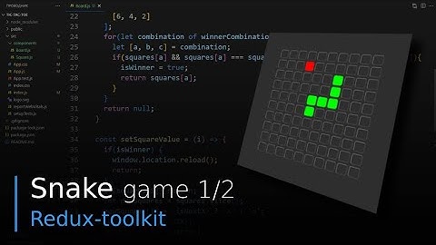 Игра "Змейка" - 1/2 (React, Redux-toolkit)