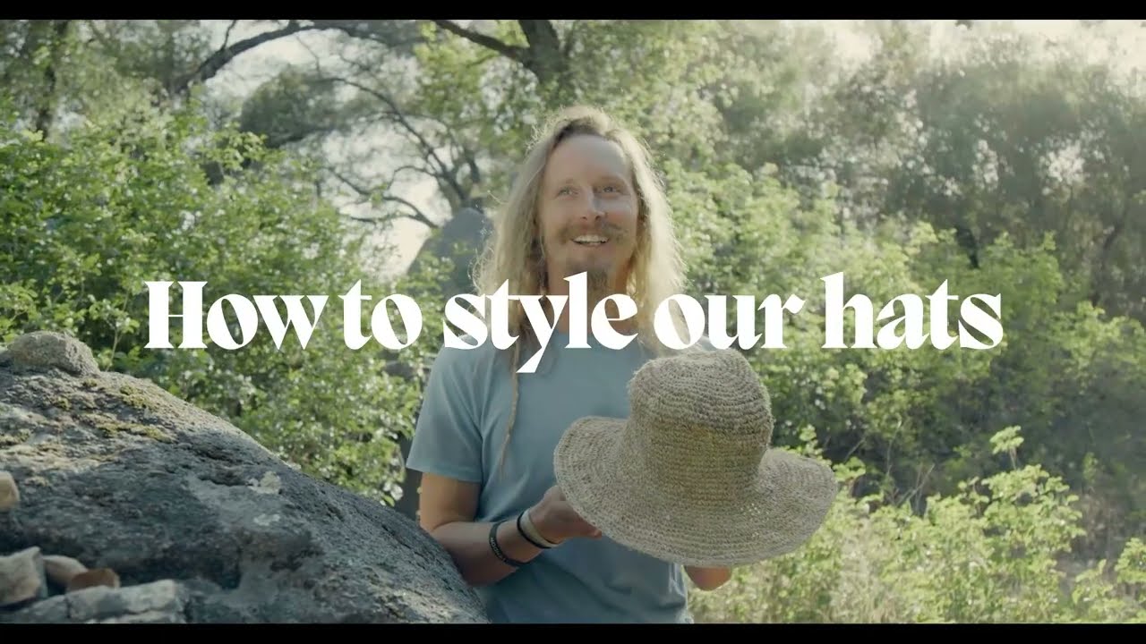 Hemp Hat Styling - Crochet