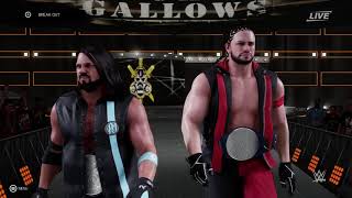 WWE 2K19 2021 The Hit Squad vs The Street Profits screenshot 5