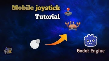 How to add joystick controls in Godot 4 || Mobile joystick in Godot from scratch
