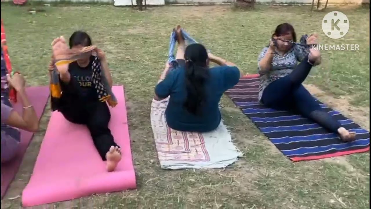 Dupatta with Yoga #yoga 