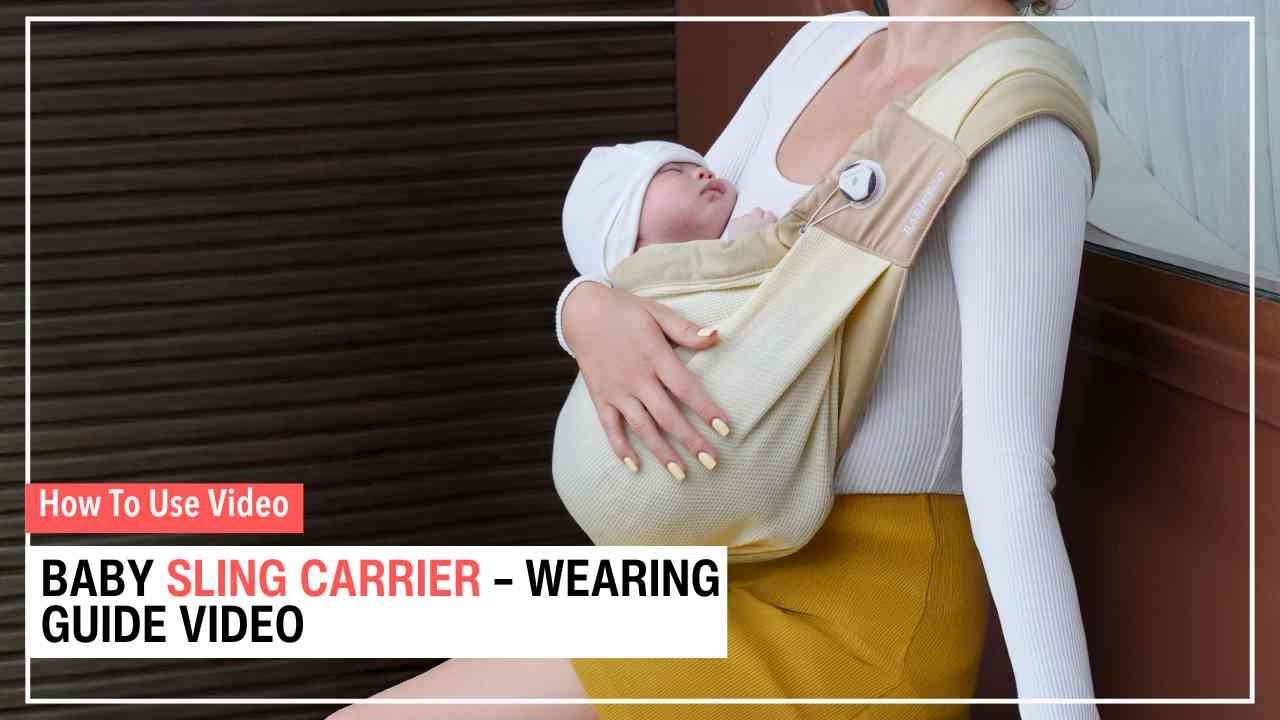 Amazon Listing Video | Baby Sling Carrier – How to Use & Wearing Guide
