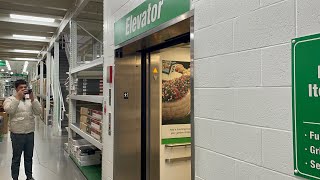Lovely ThyssenKrupp Hydraulic Elevator at Menards (W Townline Rd) in Peoria, IL