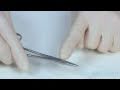 SIM SUTURE - 2. Holding and Using the Instruments and Sutures