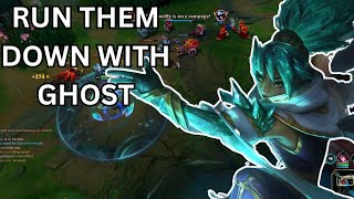 Running people down with ghost as Taliyah mid |Taliyah vs Talon