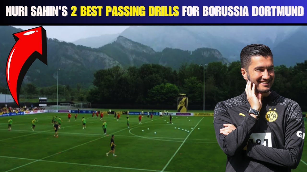 Nuri Şahin's 2 Best Passing Drills for Borussia Dortmund!