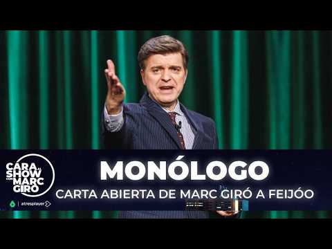 La carta abierta de Marc Giró a Feijóo sobre gobernar España - Cara al Show