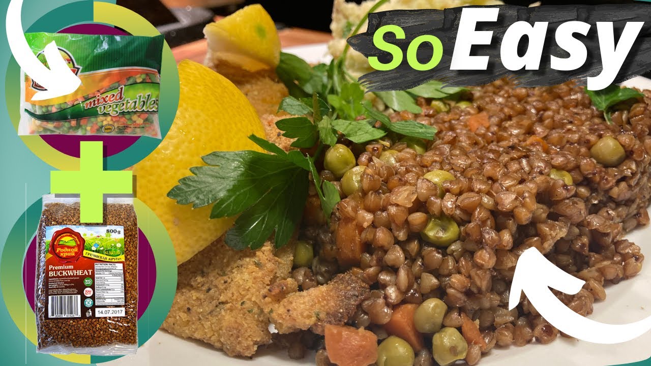 Frozen Veggies & Buckwheat Groats Easy Buckwheat Recipe YouTube