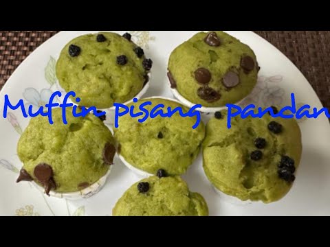 Pandan Muffins