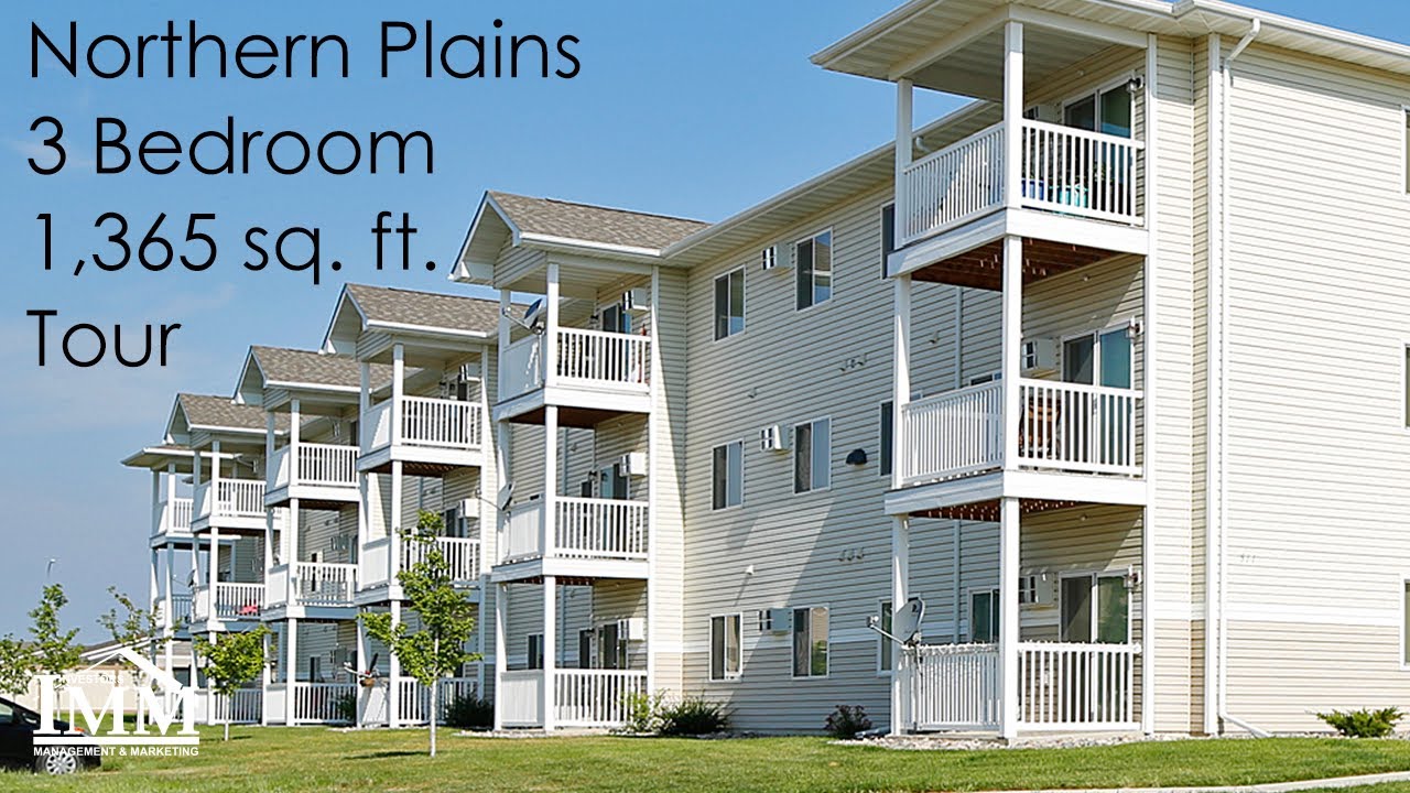 Northern Plains Apartments 3 Bed / 2 Bath 1,365 sq ft, Minot. ND YouTube
