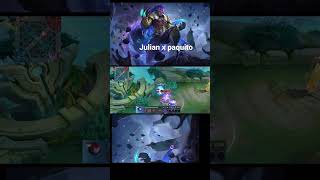 julian gameplay x team vs paquito #mobilelegends #mlbb #gaming #gameplay #shortvideo #shorts