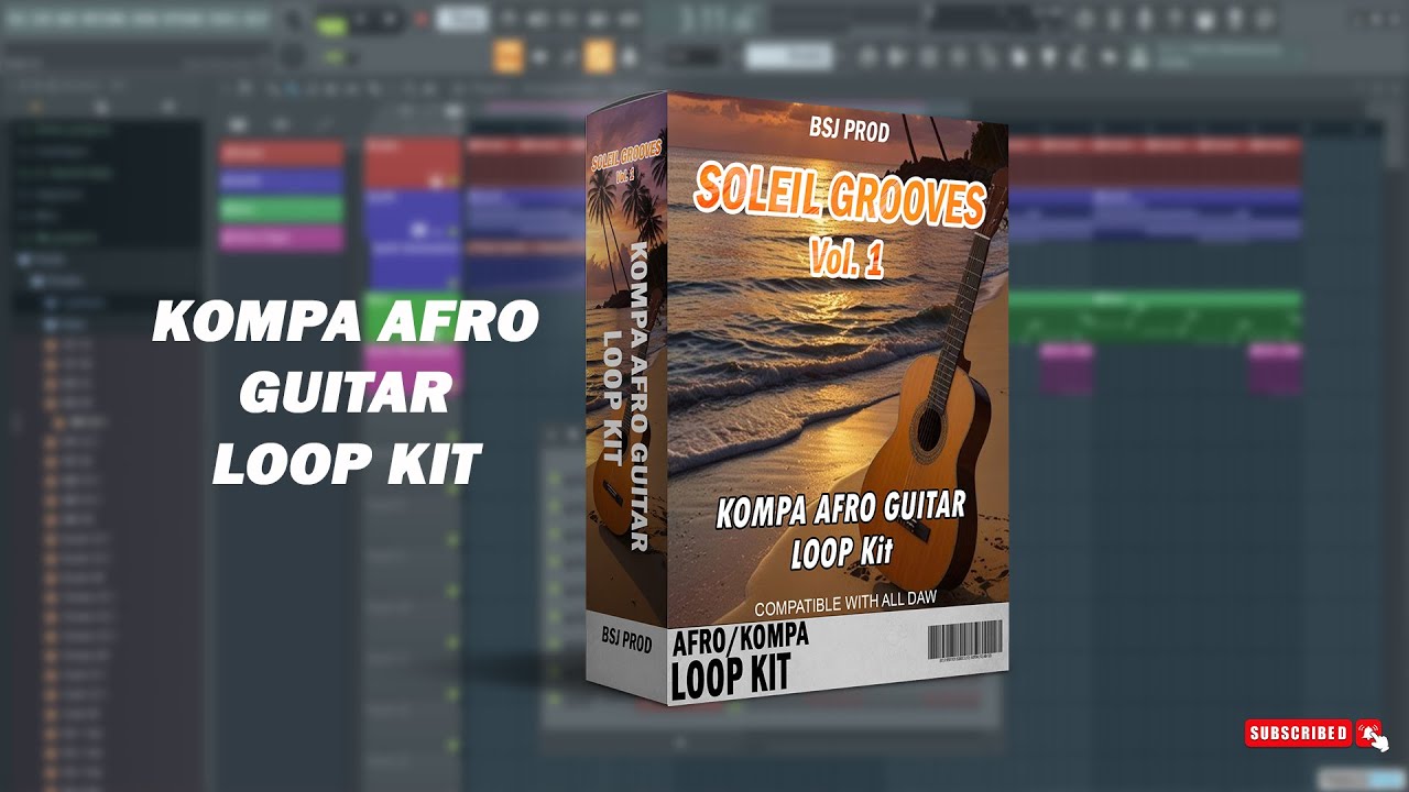★FREE★| AFRO KOMPA X GUITAR LOOP KIT & STEMS - SOLEIL GROOVES (Joe dwet file X Medjy X Aya Nakamura)