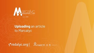 Uploading an article to Marcalyc