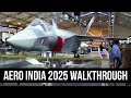 Aero India 2025 Walkthrough | Pavilions | Static Display Area | Aerobati...
