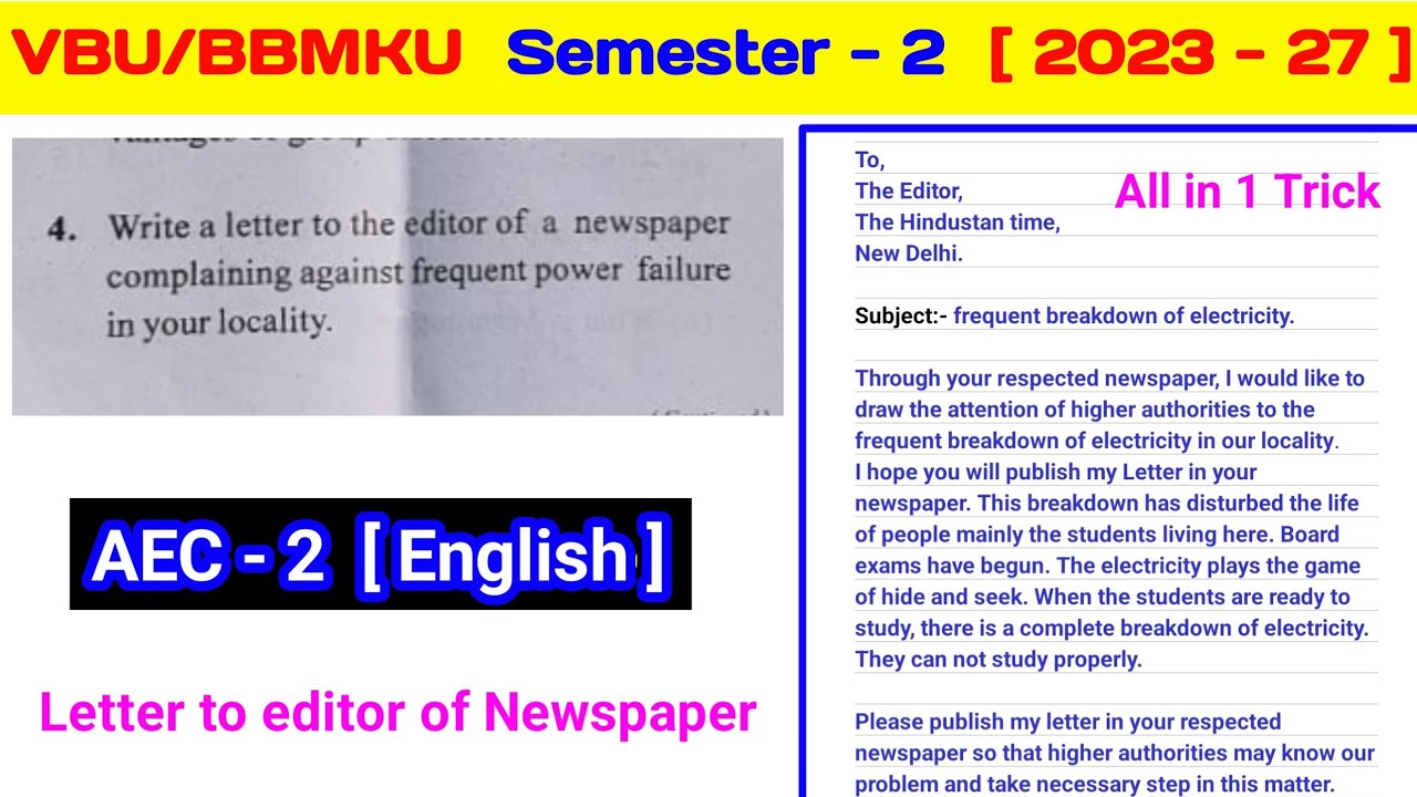 semester-2-aec-english-letter-to-aditor-of-newspaper-l-semester-2-aec-2