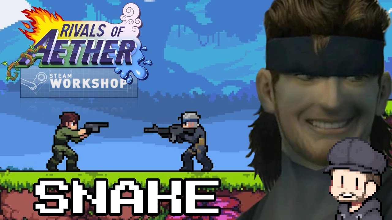 SNAKE with a GUN (Rivals of Aether YouTube