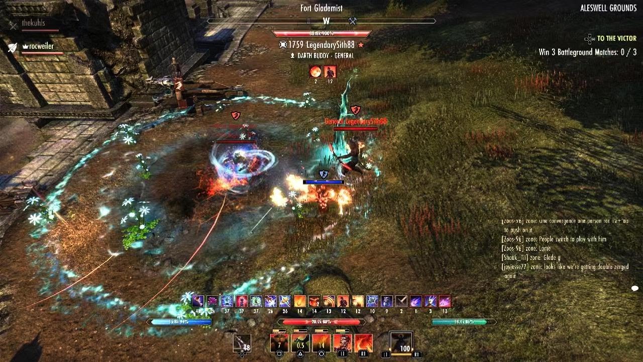 The Elder Scrolls Online PvP - YouTube