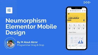 Elementor Neumorphism Mobile Apps Design - Membuat Neumorphism Mobile dengan Elementor screenshot 3