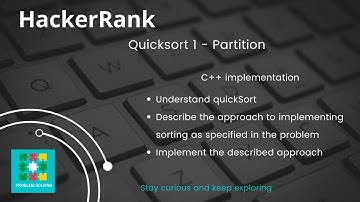 HackerRank: Quicksort 1   Partition