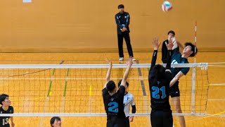Masato Kai - Senshu uni vs Tsukuba uni 1st set Japan all uni tournament 2023 mens volleyball