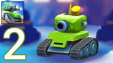 Tanks A Lot! - Realtime Multiplayer Battle Arena - Gameplay Walkthrough Part 2 (Android, iOS)