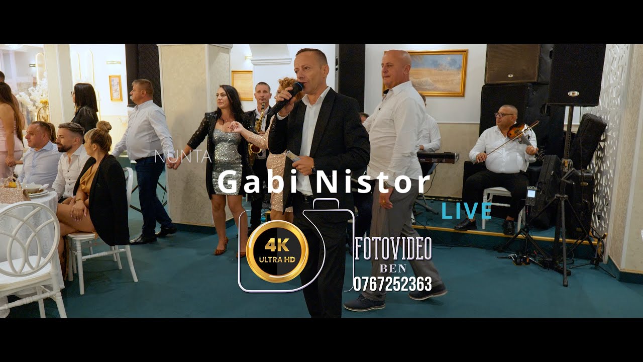 Gabi Nistor II Colaj Vlaska Joc II Nunta Live 4K Dunarea Albastra