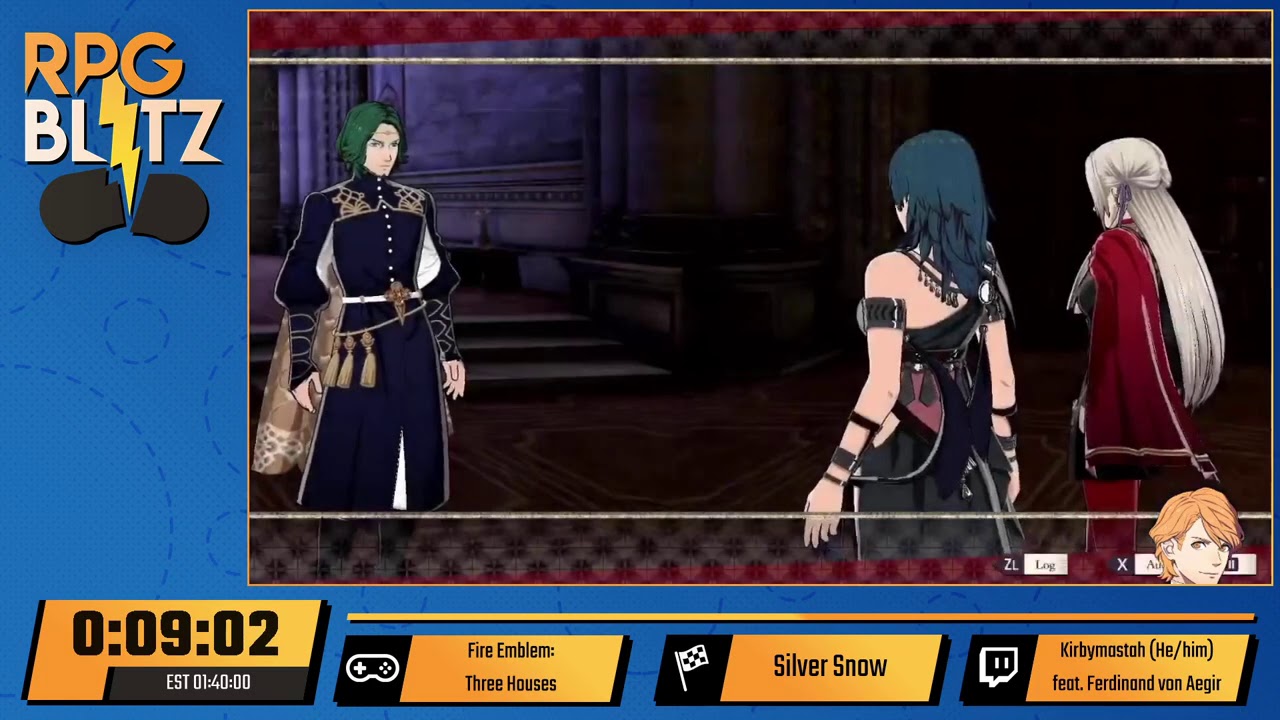 RPGBlitz Summer 2020- Fire Emblem: Three Houses (Silver Snow) by kirbymastah