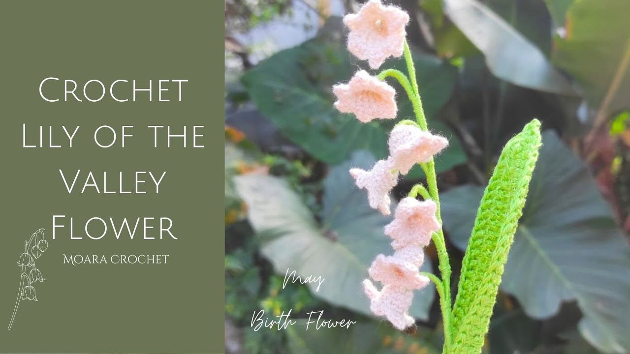 Crochet Lily of the Valley Pattern #crochet #crochetflower # ...
