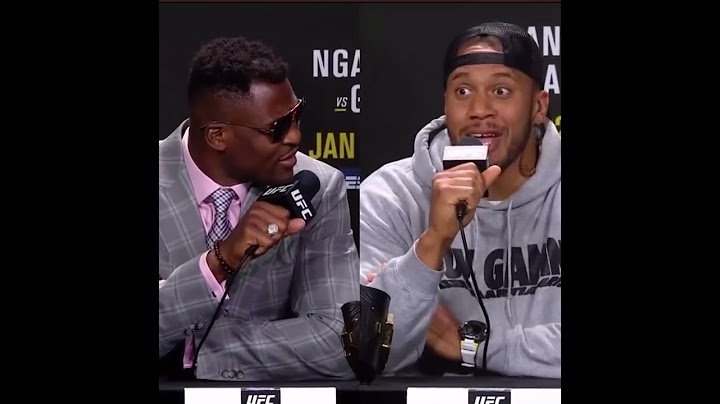 UFC 270 : Francis Ngannou "Je t’ai mi KO avec un High Kick" Ciryl Gane lui répond #UFC #NgannouGane