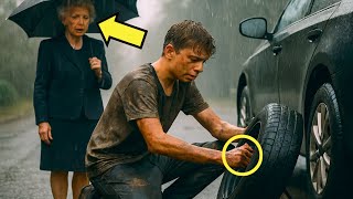 فقد المقابلة لأنه ساعد سيدة في المطر… لكنها كانت صاحبة الشركة و…