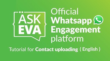 How To Upload Your Contact List On Whatsapp Panel / Complete Tutorial / Ask Eva