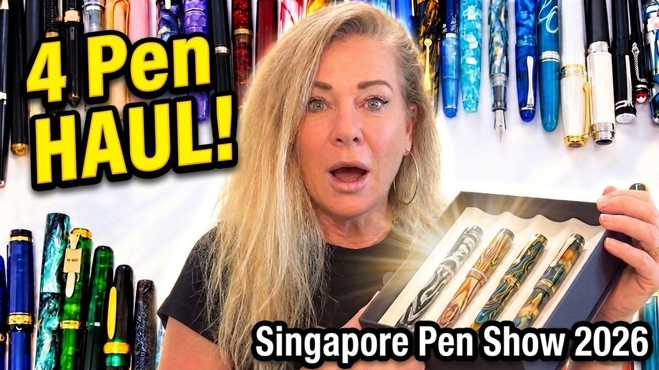 My Singapore Pen Show Haul: The Ones That Got Away (And The Ones I Kept!)