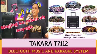 Unboxing and Review Takara T7112 Bluetooth Music and Karaoke singing system screenshot 5