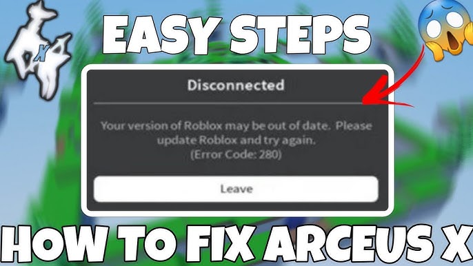 How to Fix Roblox Arceus X Crash - Followchain