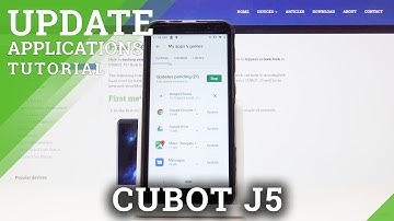 How to Check for Updates in CUBOT J5 - Update Apps